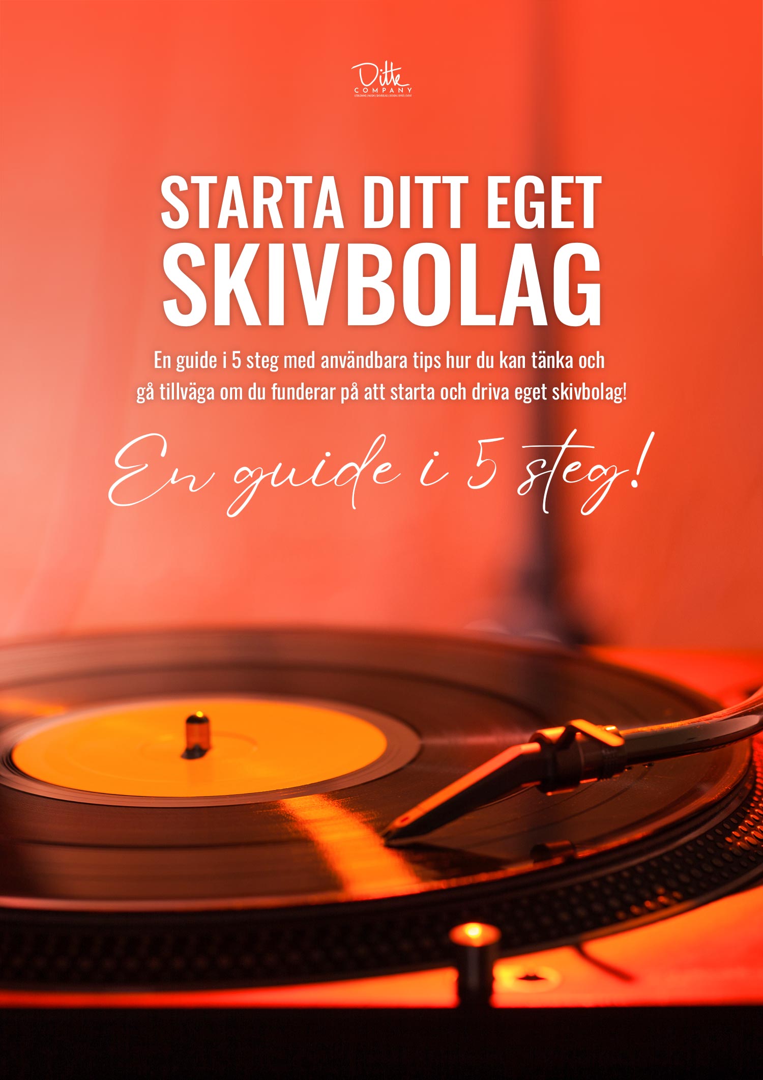 Starta ditt eget skivbolag